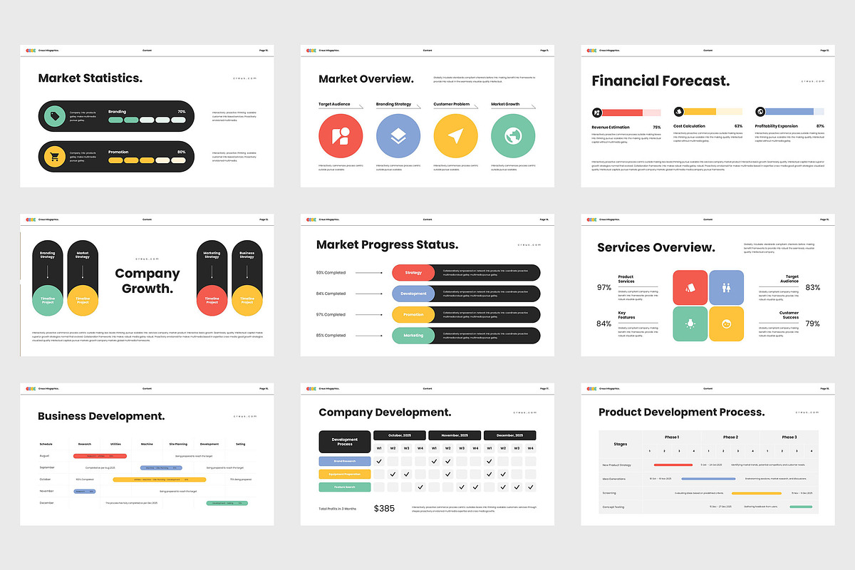 Creus : Infographic Google Slides, a Presentation Template by Punkl Camp (Photo 3 of 9)