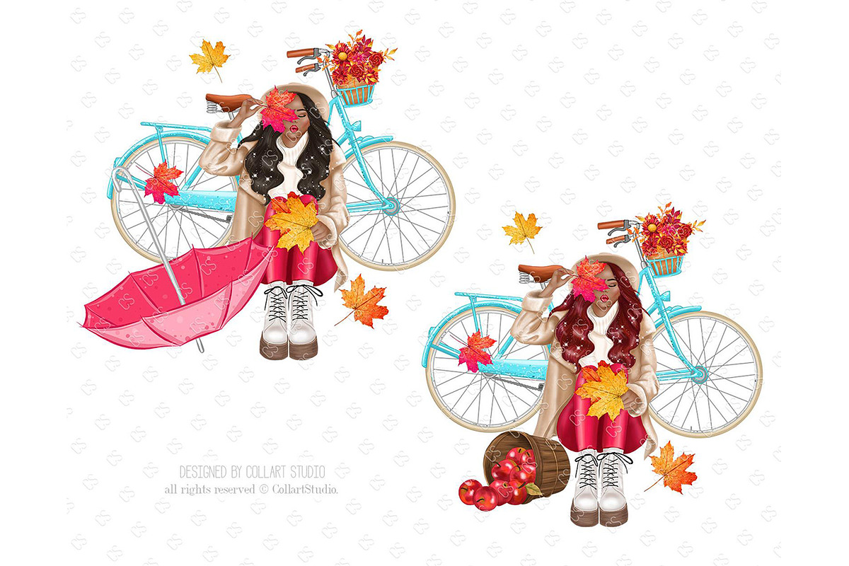 Fall Clipart, Autumn fashion, a Food Illustration by Collart Studio (Photo 6 of 11)
