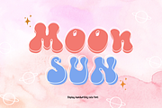Moon sun font, a Handwritten Font by JJuta (Thumbnail 1 of 5)