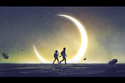 Starry fantasy painting collection, a Person Illustration by Grandfailure (Thumbnail 3 of 7)
