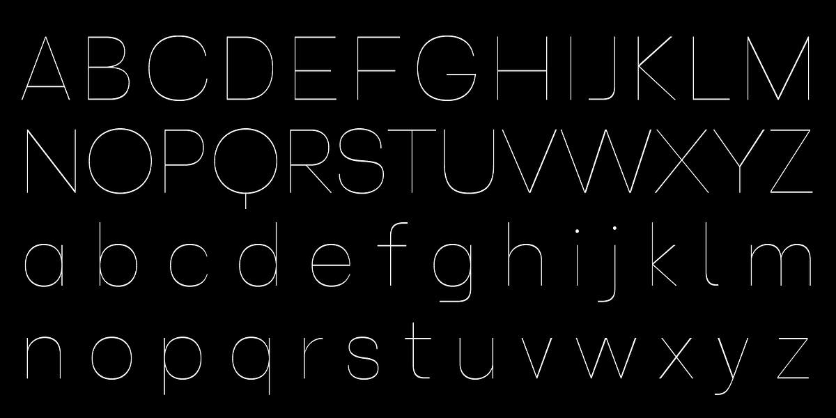 WT Null, a Sans Serif Font by Wraith Types (Photo 2 of 7)
