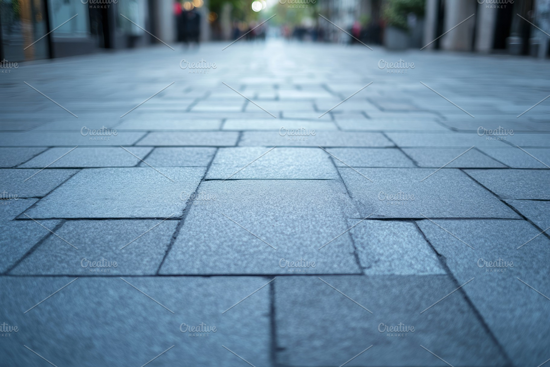Close-up view of a smooth, patterned stone pavement in an urban setting, creati, a Background Photo by ImageMir