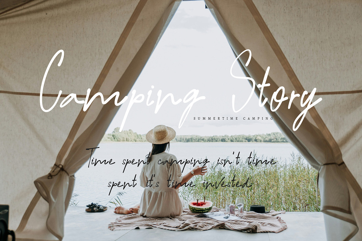 Sigmantika - Hantwritten Script Font, a Script Font by Kincrev Studio (Photo 2 of 6)