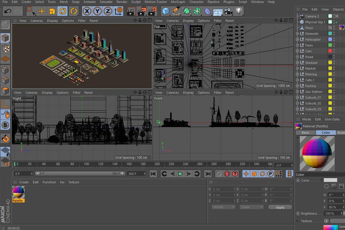 Polygonia City Low Poly Asset Pack, an Environmental 3D Model by Anton Moek (Photo 5 of 12)