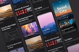 City Travel Guide Landing Page