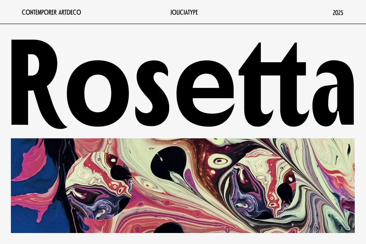 Polienz | Artdeco Font, a Sans Serif Font by Jolicia Type (Photo 3 of 19)