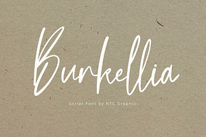 Burkellia Handwriting Script Font