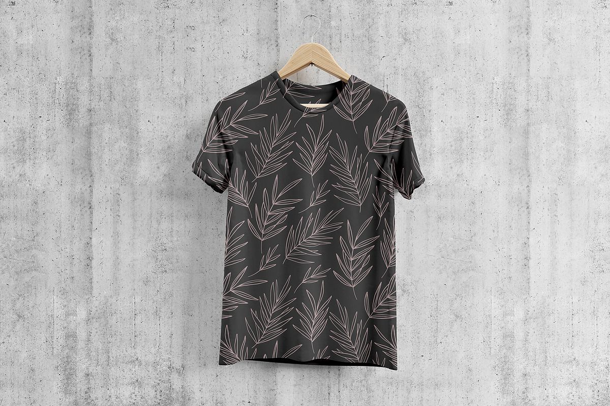 Elegant botanical seamless pattern, a Pattern Graphic by hanifa_design (Photo 2 of 12)