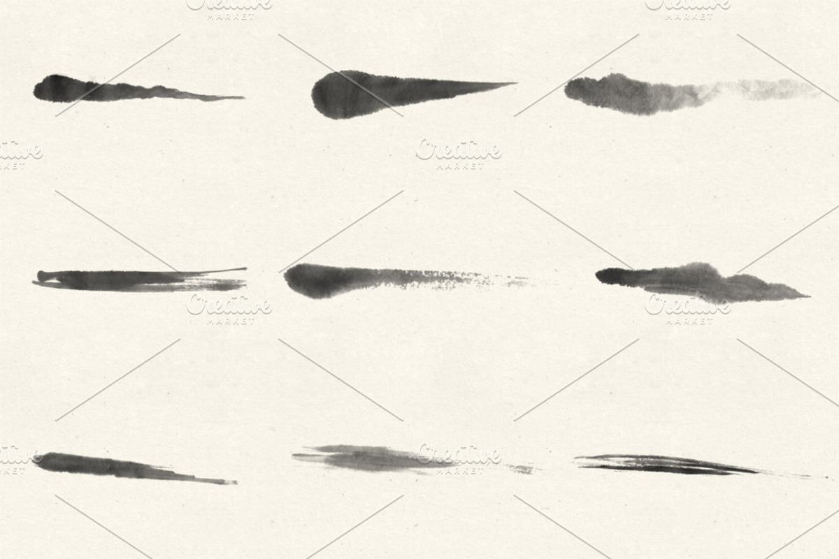 Watercolor Strokes Brush Pack 2, a Brush Add-On by Design Panoply (Photo 3 of 5)