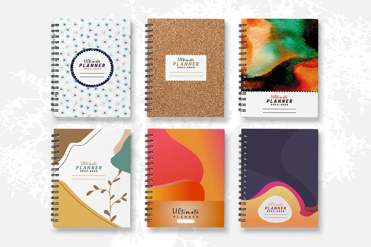 2025-2028 Ultimate Planner Bundle, a Stationery Template by MNT-Creator (Photo 6 of 11)