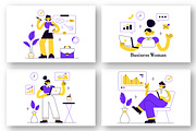 10 Business Woman Illustration, a Person Illustration by denayunebgt (Thumbnail 3 of 4)