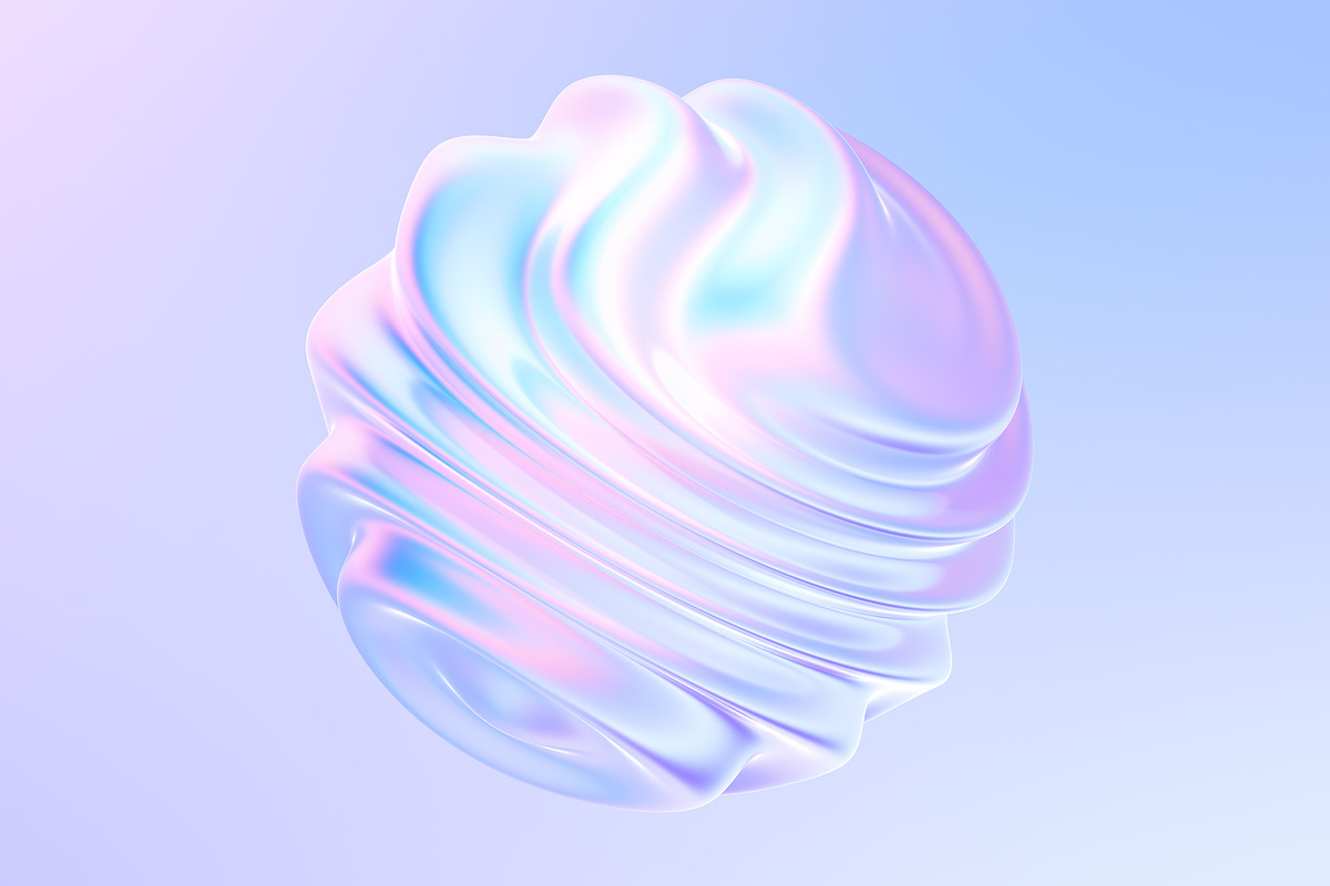 Fluid Holographic Shapes VIDEO, a Product Mockup by Mockups & Illustrations (Photo 4 of 8)