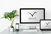 Minimalist Eagle Logo Design, a Branding & Logo Template by YUDesignStore (Thumbnail 6 of 11)