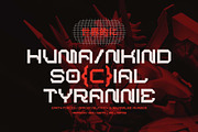 BARKMO-36 - Futuristic CyberpunkFont, a Sans Serif Font by Enxyclo Studio (Thumbnail 8 of 10)