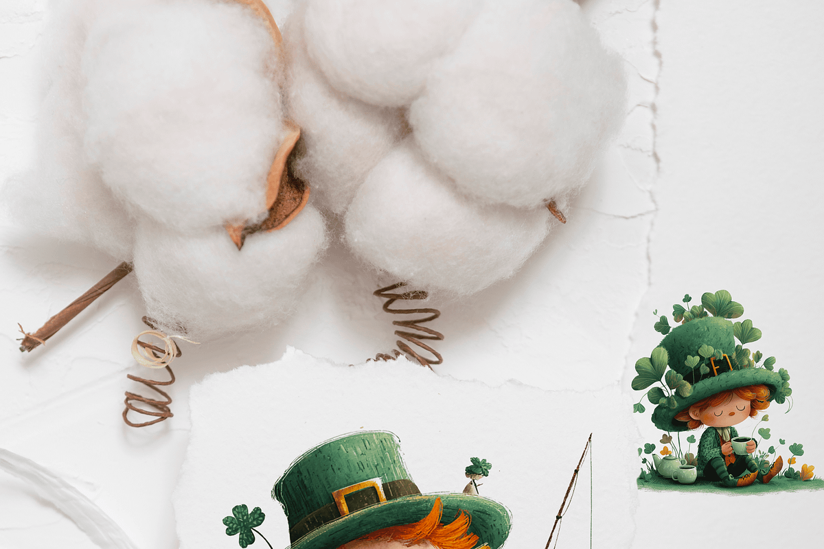 30 Leprechaun Clipart, a Decorative Illustration by Pati Charm Studio (Photo 7 of 8)