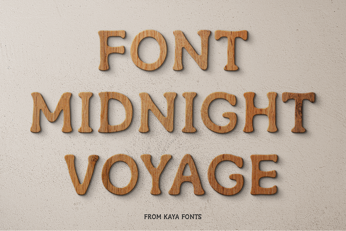 Midnight Voyage Summer Beach Travel, a Handwritten Font by Kaya Fonts (Photo 29 of 32)
