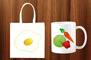 South East Asia Healthy Food, a Food Illustration by Graphic Cook (Thumbnail 2 of 3)