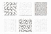 24 Geometric Monochrome Patterns, a Pattern Graphic by Curly_Pat (Thumbnail 5 of 7)