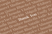 Vestha - Elegant Serif Font, a Serif Font by RantautypeStudio (Thumbnail 19 of 19)