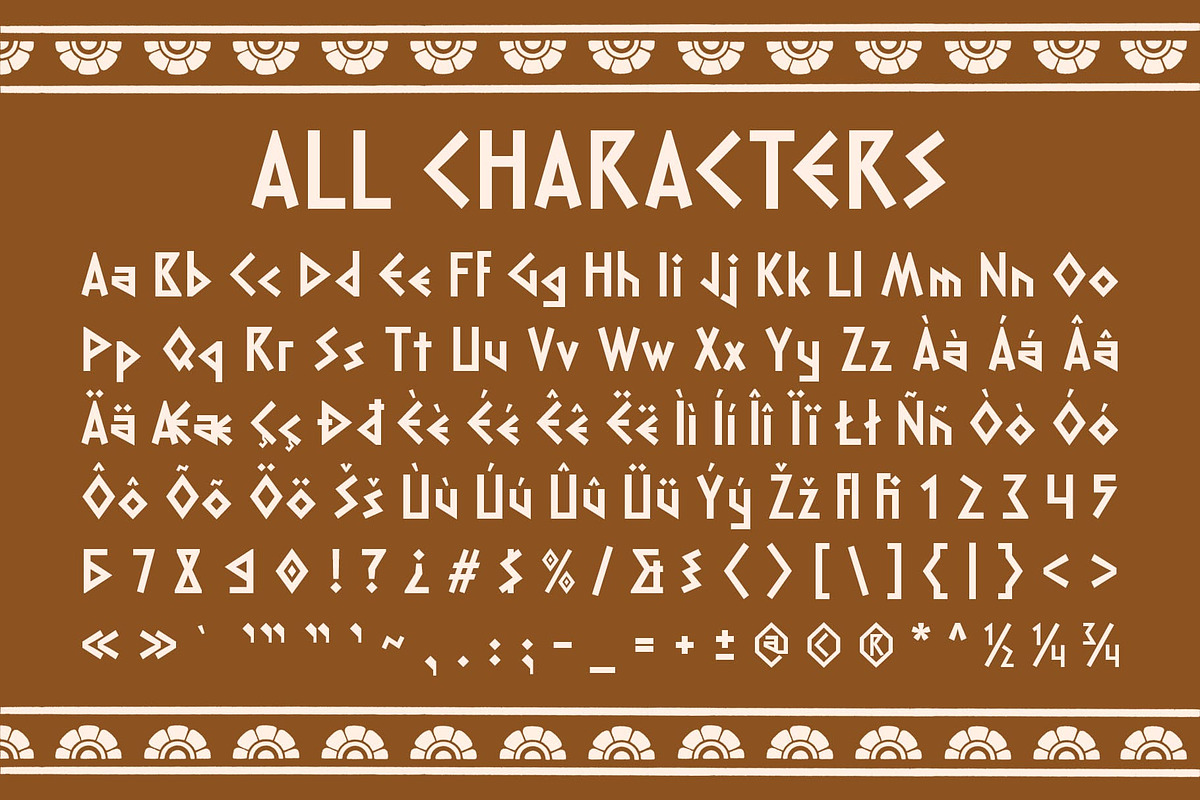 CS Nakoa – Ancient Greek Font, a Sans Serif Font by Craft Supply Co. (Photo 8 of 8)