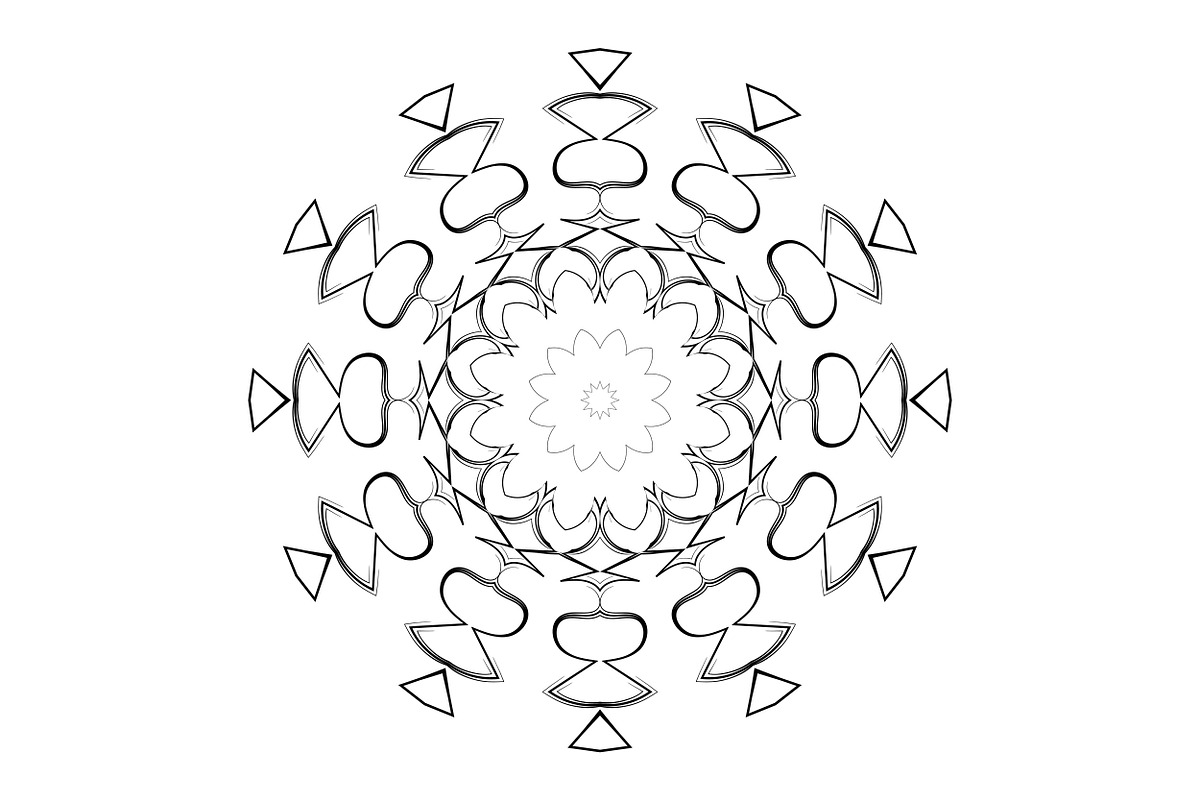 Handcrafted Mandala Design Pack, a Pattern Graphic by NJ Himel (Photo 6 of 30)