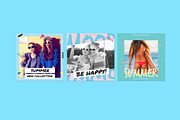 Celebgram_Instagram Fashion Pack, a Social Media Template by Guuver (Thumbnail 2 of 5)