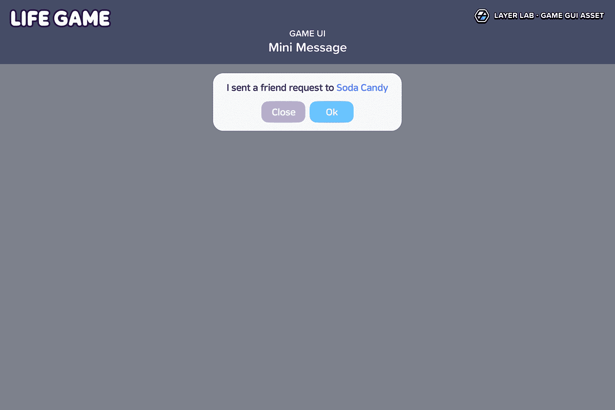 GUI - Life Game, an UI Kit Template by LAYERLAB (Photo 55 of 55)