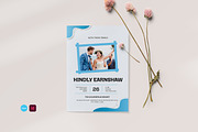 Elegant Neutral Color Funeral Progra, an Invitation Template by Creatiya Type (Thumbnail 1 of 6)