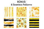 Bee and Honey Clipart Bundle, an Illustration by PassionPNGcreation (Thumbnail 6 of 12)