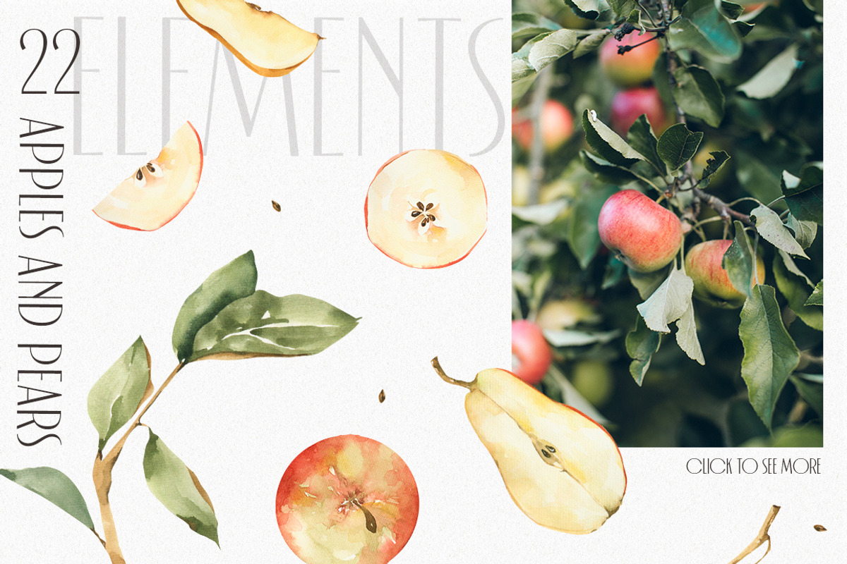 Just AUTUMN watercolor collection., an Object Illustration by ArtMaslyana (Photo 2 of 17)