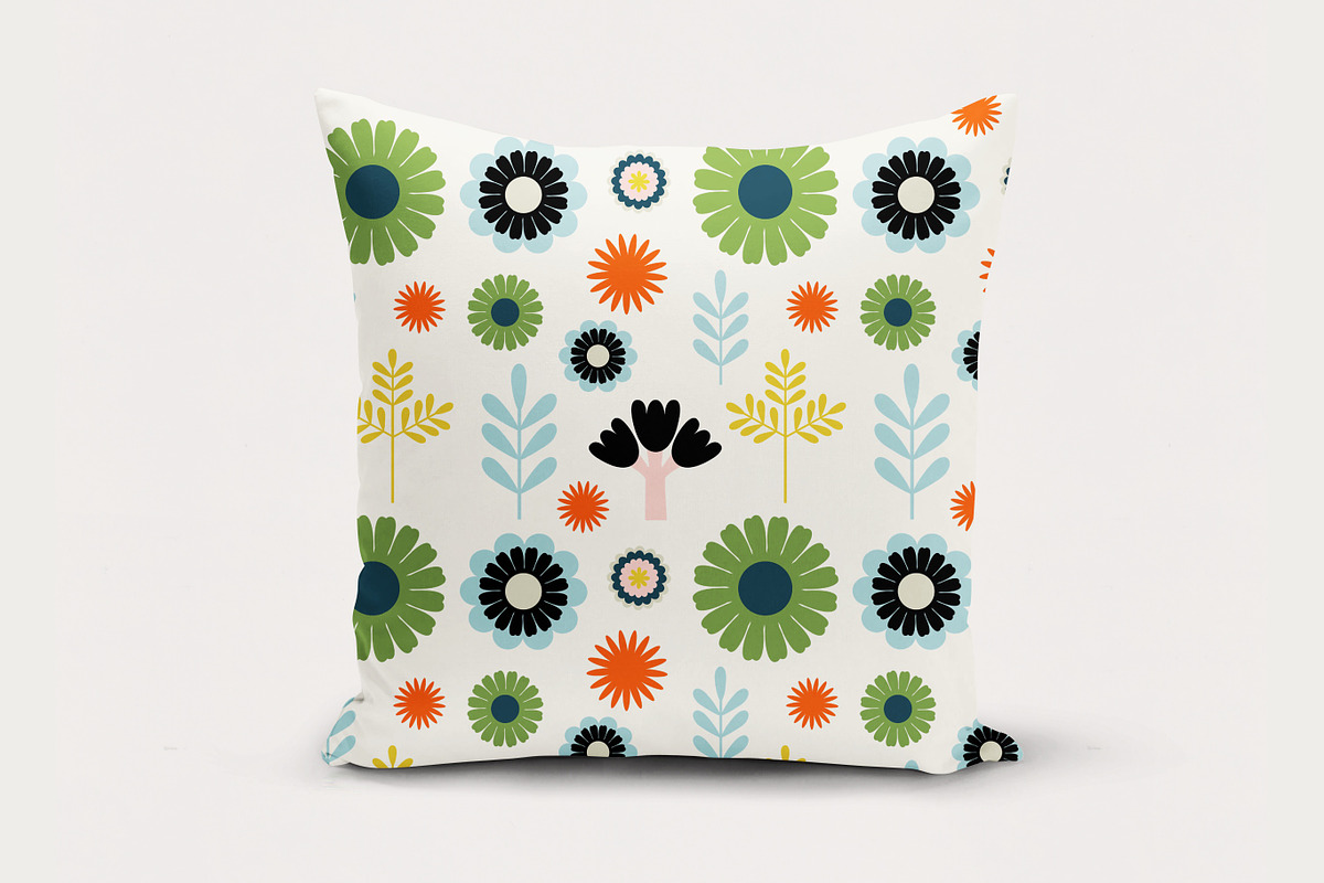 Retro Flower Power Illustration Pack, an Illustration by Jill Adams (Photo 6 of 9)