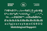 Snack Rush Modern Retro Serif, a Serif Font by timelesstype.co (Thumbnail 19 of 20)
