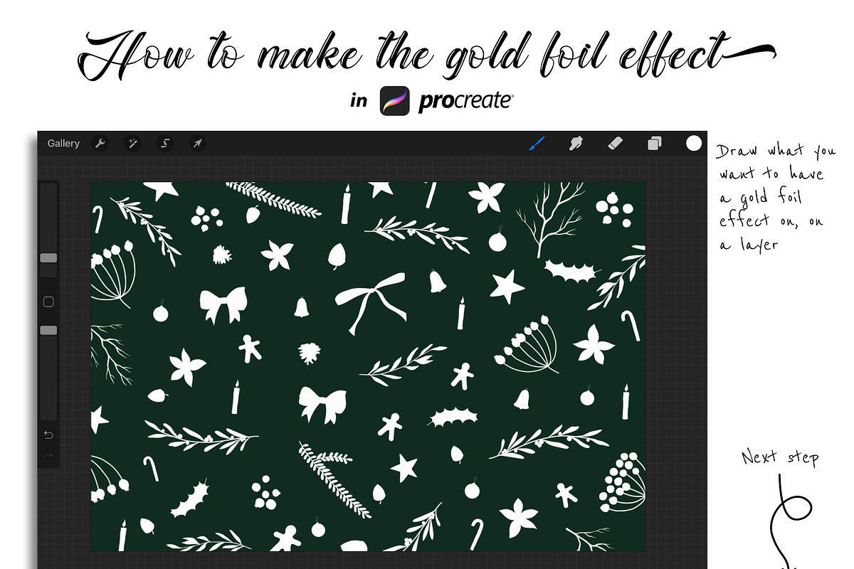 Christmas kit for Procreate, a Brush Add-On by Littlefield Design (Photo 6 of 11)