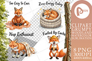 Grumpy Woodland Hygge Sublimation, a Decorative Illustration by Artnoy (Thumbnail 16 of 18)