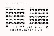 Connected Hearts - Decorative Font, a Sans Serif Font by Attractype (Thumbnail 8 of 8)