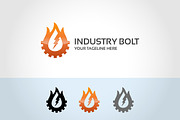 Industry Bolt Logo, a Branding & Logo Template by wakgraphic (Thumbnail 3 of 3)