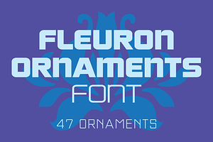 Fleuron Ornaments Font