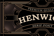 Henwick, a Serif Font by FontSite Inc. (Thumbnail 1 of 4)