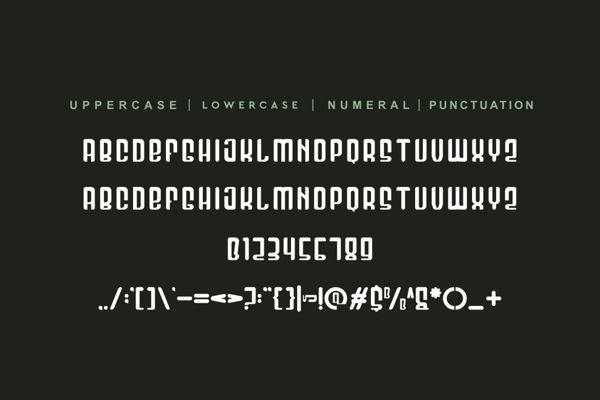 Roedak Ceoroj - Modern & Tall Font, a Sans Serif Font by QR Design Studio (Photo 6 of 7)