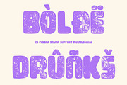 CS Cybera Stamp, a Sans Serif Font by Craft Supply Co. (Thumbnail 7 of 8)