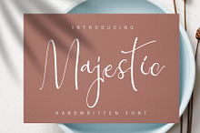 Majestic - Handwritten Script Font