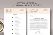 Professional Resume Template RE014, a Resume Template by Draca Design Co (Thumbnail 3 of 3)