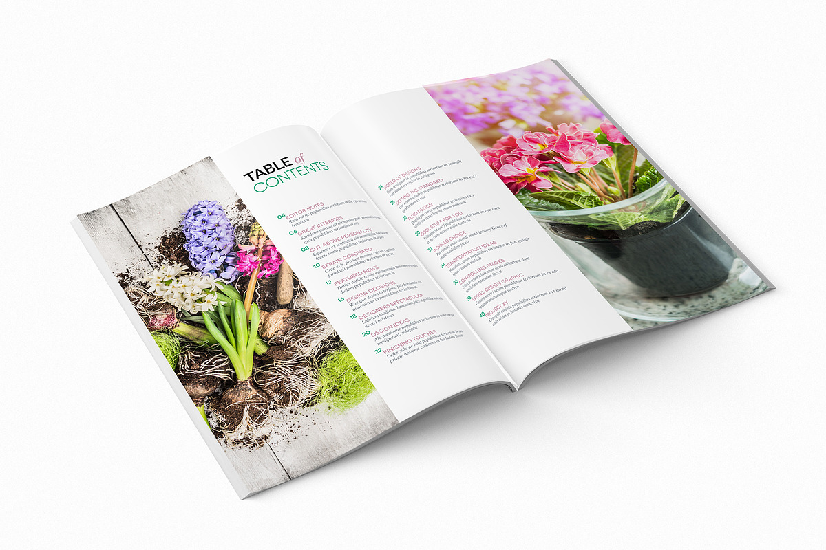 Magazine Template InDesign 16, a Magazine Template by Love Graphic Design (Photo 3 of 20)