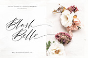 Isadora I Rustic Wedding Script Font, a Script Font by Pink Coffie (Thumbnail 5 of 11)