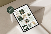 Financial Instagram Creator CANVA PS, a Social Media Template by Eviory (Thumbnail 2 of 34)