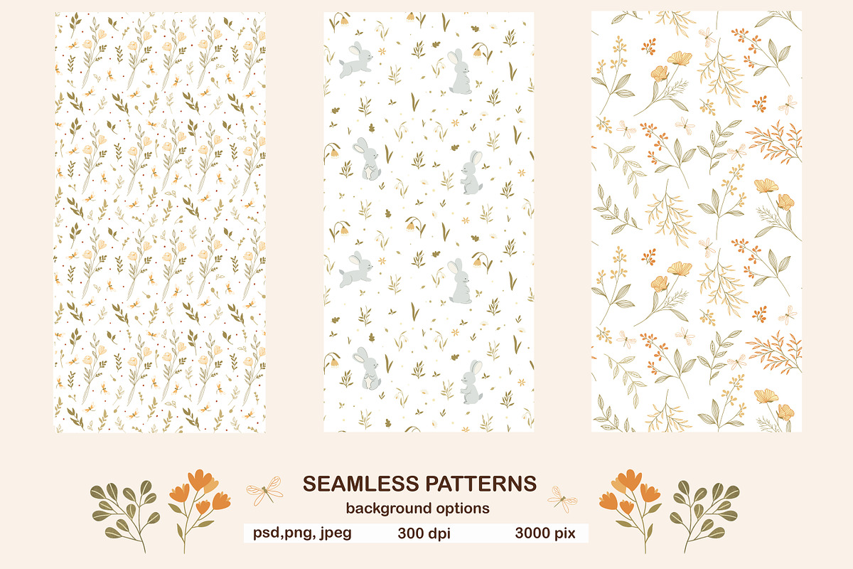 Sweet woodland animals and floral, an Animal Illustration by JT_Design_Art (Photo 8 of 12)