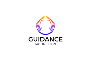 Archway Logo Guidance Light Tech, a Branding & Logo Template by Signatoro