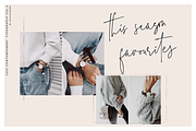 The Styled Edit- Chic Ligature Font, a Handwritten Font by PeachCreme (Thumbnail 4 of 13)