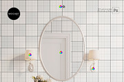 Bathroom Wallpaper Furniture Mockup, a Household Mockup by Mocart (Thumbnail 7 of 7)