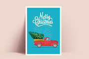 Christmas cards set with xmas trees, a Card Template by Crafter (Thumbnail 2 of 7)